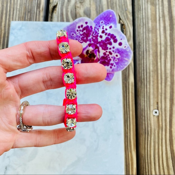 DANNIJO Ellen Pink Crystal Bracelet NWT - Picture 14 of 17